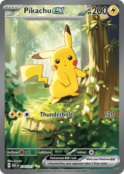 Pikachu ex #276 Pikachu ex - Ascended Heroes - #276 - Pokemon TCG card