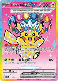 Pikachu ex #277 Pikachu ex - Ascended Heroes - #277 - Pokemon TCG card