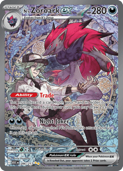 N's Zoroark ex - Ascended Heroes - #286 - Pokemon TCG card