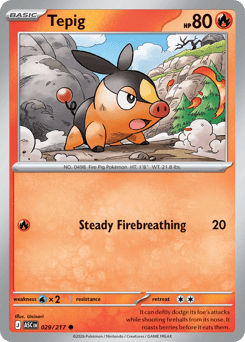 Tepig - Ascended Heroes - #29 - Pokemon TCG card