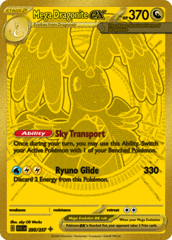 Mega Dragonite ex #295 Mega Dragonite ex - Ascended Heroes - #295 - Pokemon TCG card
