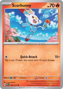 Scorbunny - Ascended Heroes - #36 - Pokemon TCG card