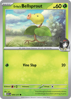 Erika's Bellsprout - Ascended Heroes - #4 - Pokemon TCG card