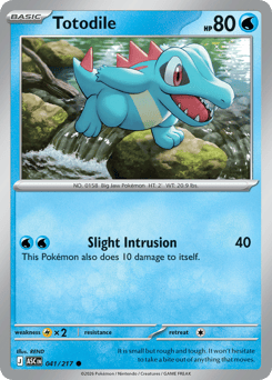 Totodile - Ascended Heroes - #41 - Pokemon TCG card