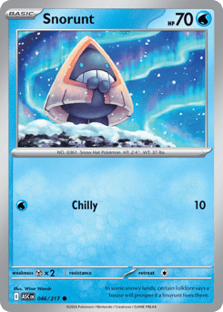 Snorunt #46 Snorunt - Ascended Heroes - #46 - Pokemon TCG card