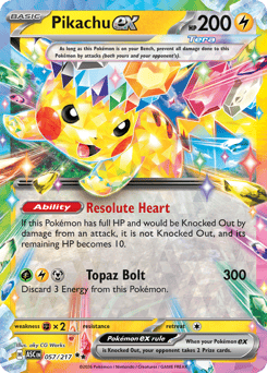 Pikachu ex #57 Pikachu ex - Ascended Heroes - #57 - Pokemon TCG card