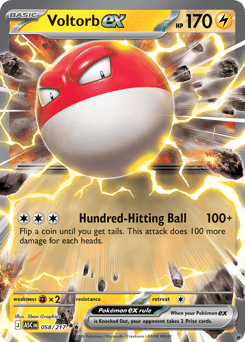 Voltorb ex #58 Voltorb ex - Ascended Heroes - #58 - Pokemon TCG card