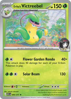 Erika's Victreebel #6 Erika's Victreebel - Ascended Heroes - #6 - Pokemon TCG card