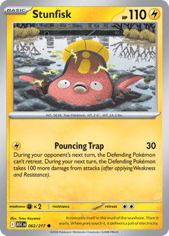 Stunfisk - Ascended Heroes - #62 - Pokemon TCG card