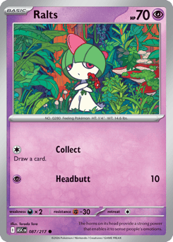 Ralts #87 Ralts - Ascended Heroes - #87 - Pokemon TCG card