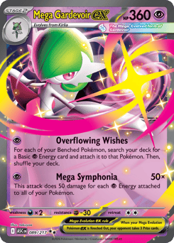 Mega Gardevoir ex - Ascended Heroes - #89 - Pokemon TCG card