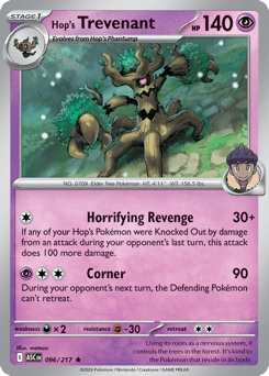 Hop's Trevenant #96 Hop's Trevenant - Ascended Heroes - #96 - Pokemon TCG card