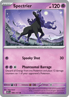 Spectrier - Ascended Heroes - #98 - Pokemon TCG card