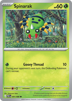 Spinarak - Perfect Order - #1 - Pokemon TCG card