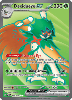 Decidueye ex #100 Decidueye ex - Perfect Order - #100 - Pokemon TCG card