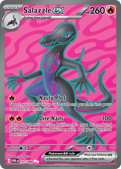 Salazzle ex #101 Salazzle ex - Perfect Order - #101 - Pokemon TCG card