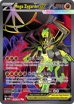 Mega Zygarde ex #104 Mega Zygarde ex - Perfect Order - #104 - Pokemon TCG card
