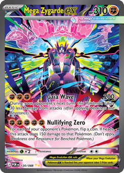 Mega Zygarde ex #120 Mega Zygarde ex - Perfect Order - #120 - Pokemon TCG card