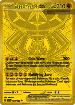 Mega Zygarde ex #124 Mega Zygarde ex - Perfect Order - #124 - Pokemon TCG card