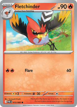 Fletchinder #13 Fletchinder - Perfect Order - #13 - Pokemon TCG card
