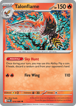 Talonflame - Perfect Order - #14 - Pokemon TCG card