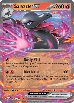 Salazzle ex #16 Salazzle ex - Perfect Order - #16 - Pokemon TCG card