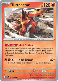Turtonator - Perfect Order - #17 - Pokemon TCG card