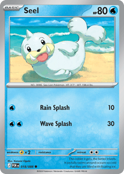 Seel #18 Seel - Perfect Order - #18 - Pokemon TCG card