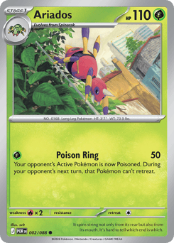Ariados - Perfect Order - #2 - Pokemon TCG card