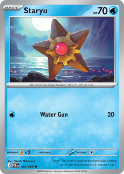 Staryu - Perfect Order - #20 - Pokemon TCG card