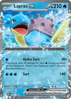 Lapras ex #22 Lapras ex - Perfect Order - #22 - Pokemon TCG card