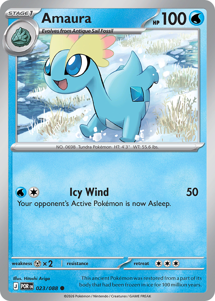 Amaura - Perfect Order - #23 - Pokemon TCG card