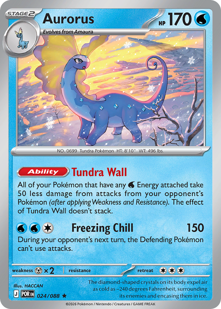 Aurorus - Perfect Order - #24 - Pokemon TCG card