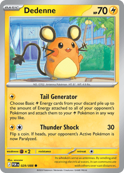 Dedenne - Perfect Order - #29 - Pokemon TCG card
