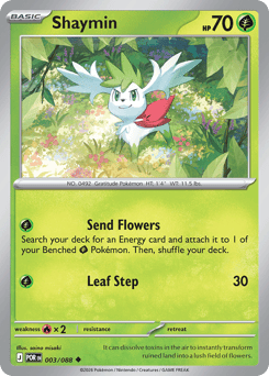 Shaymin - Perfect Order - #3 - Pokemon TCG card