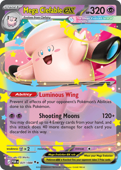 Mega Clefable ex - Perfect Order - #31 - Pokemon TCG card
