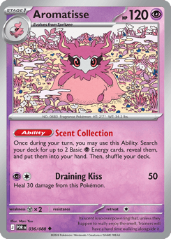 Aromatisse - Perfect Order - #36 - Pokemon TCG card