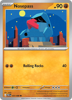 Nosepass #37 Nosepass - Perfect Order - #37 - Pokemon TCG card
