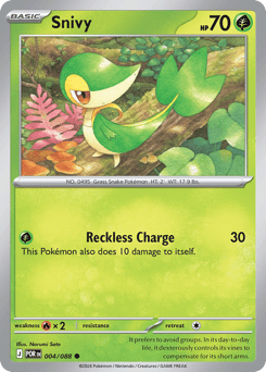 Snivy - Perfect Order - #4 - Pokemon TCG card