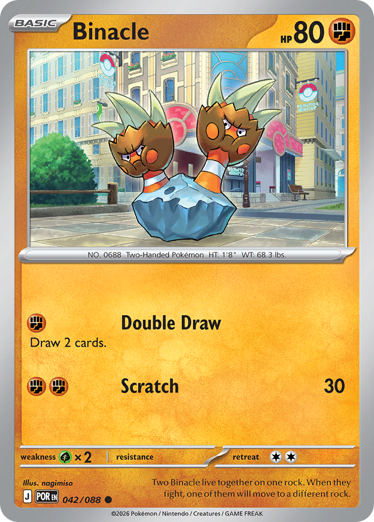 Binacle - Perfect Order - #42 - Pokemon TCG card