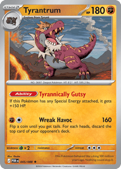 Tyrantrum - Perfect Order - #45 - Pokemon TCG card