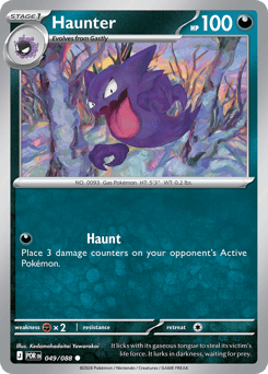 Haunter - Perfect Order - #49 - Pokemon TCG card