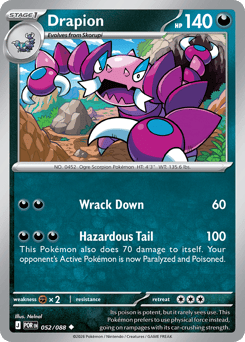Drapion - Perfect Order - #52 - Pokemon TCG card