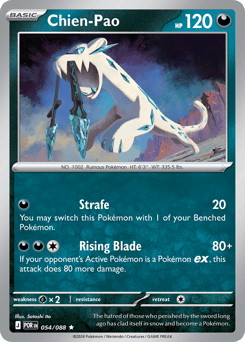 Chien-Pao - Perfect Order - #54 - Pokemon TCG card