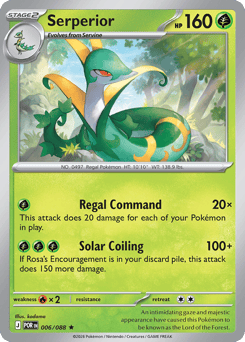 Serperior #6 Serperior - Perfect Order - #6 - Pokemon TCG card
