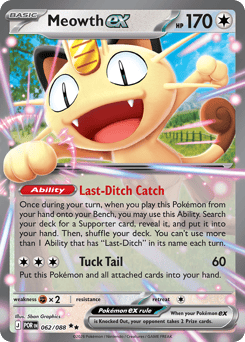 Meowth ex #62 Meowth ex - Perfect Order - #62 - Pokemon TCG card