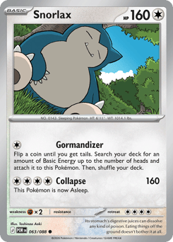 Snorlax - Perfect Order - #63 - Pokemon TCG card