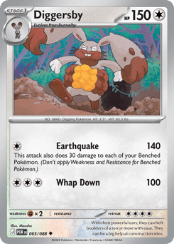Diggersby #65 Diggersby - Perfect Order - #65 - Pokemon TCG card