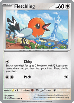 Fletchling #66 Fletchling - Perfect Order - #66 - Pokemon TCG card