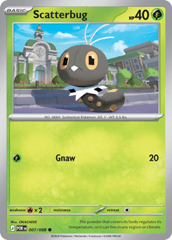 Scatterbug - Perfect Order - #7 - Pokemon TCG card